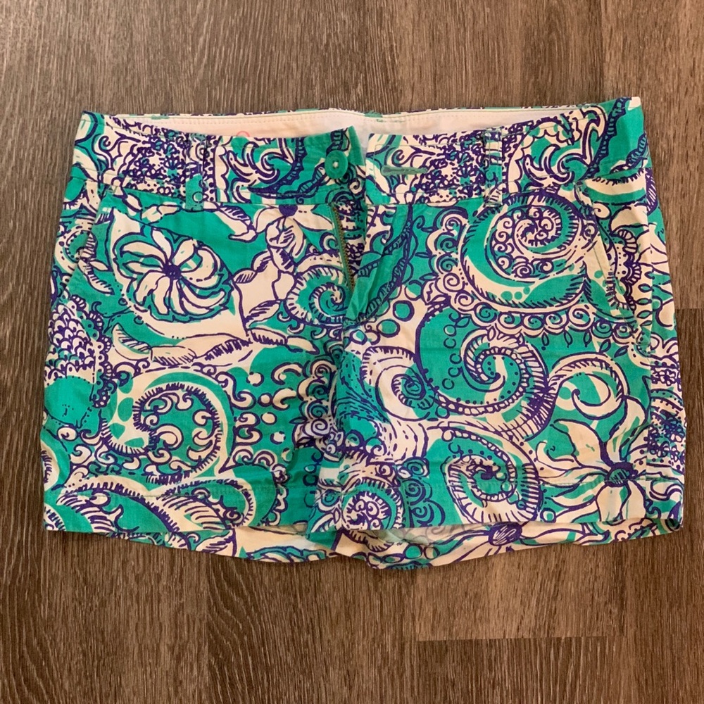 Lilly Pulitzer Callahan Shorts Size 2